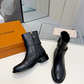LEM498 Womens Ankle Boots 2026 Thick Bottom Platform Woman Shoes Zipper Fashion Female Luxury Designer Boot Casual Ladies MartinBoots combat Boots
