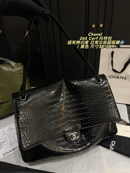 CEM353 New arrive fashion black green color bag for woman beautiful gift to choose gift size to choose 38*26cm
