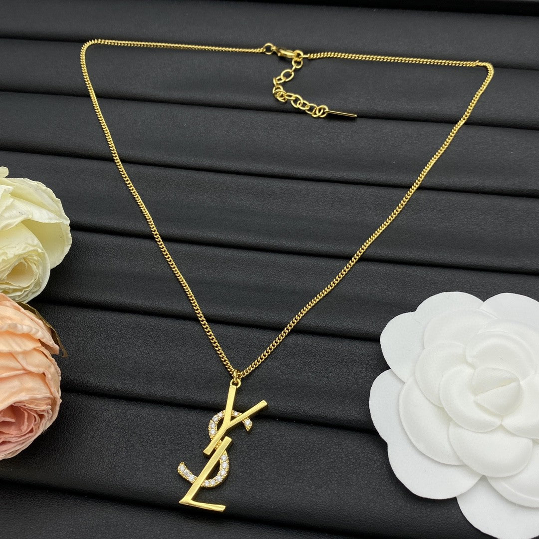 YEM55  New Arrive Fashion  Hot Sale  with Diamond Necklace for Woman Jewelry To Choose Gift