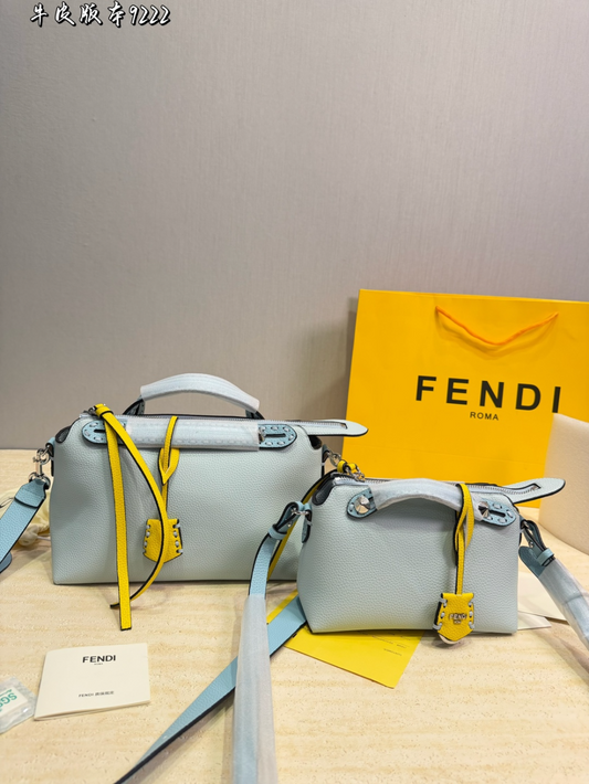 FEM24 New arrive fashion  White blue green gray brown  bag for woman hands bag beautiful gift to choose gift 2 size