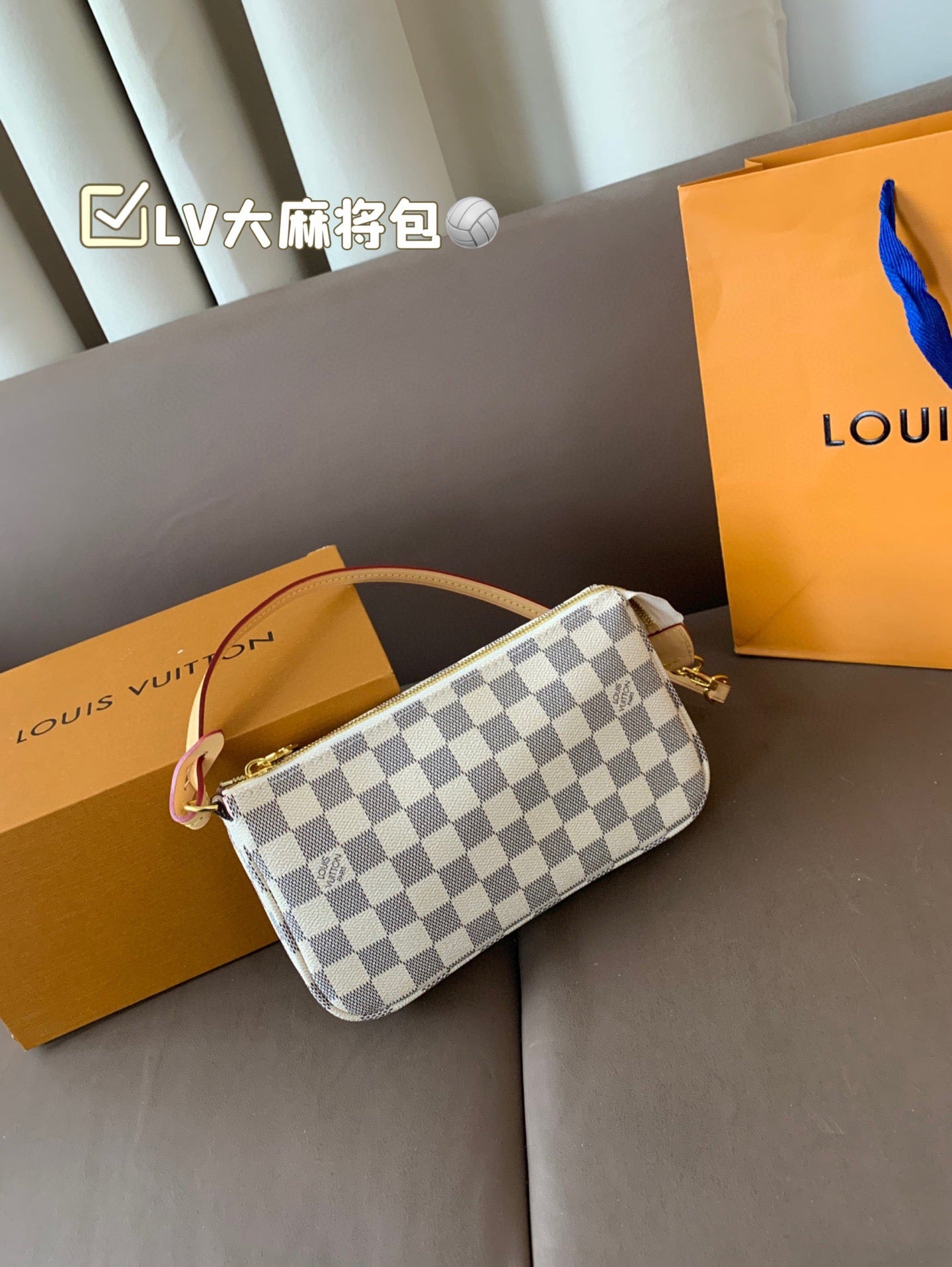 LEM314 New Arrive Hot Sale Black white design  Fashion wallet Bag It Come with Box 22*12cm