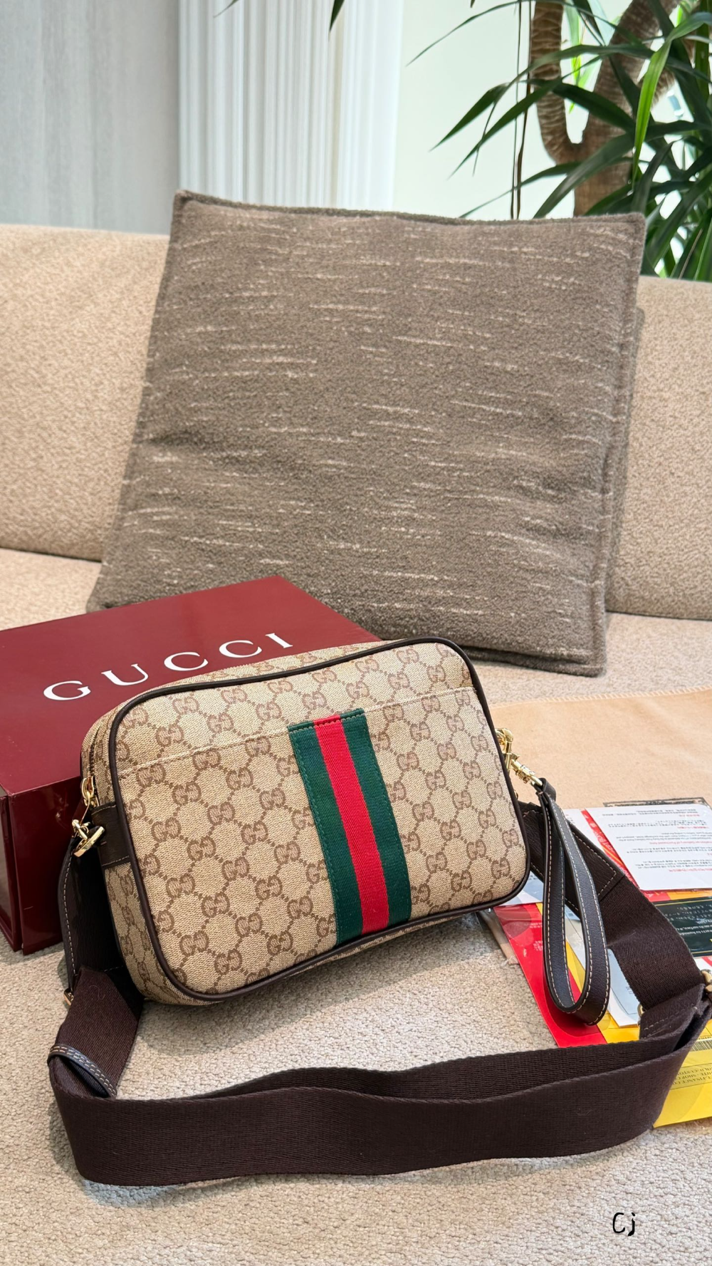 GEM206 New arrive fashion khaki color bag for woman beautiful gift to choose