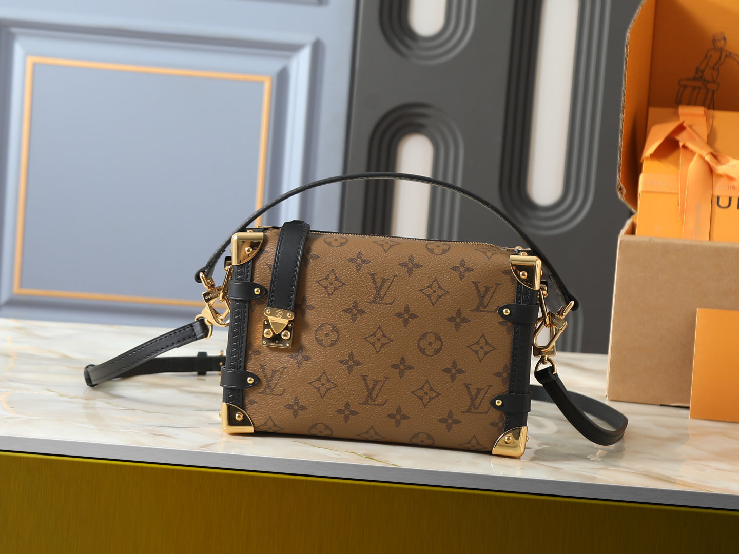 LEM94  New arrive fashion gray bag for woman beautiful gift to choose gift size to choose 19*12*7.5CM