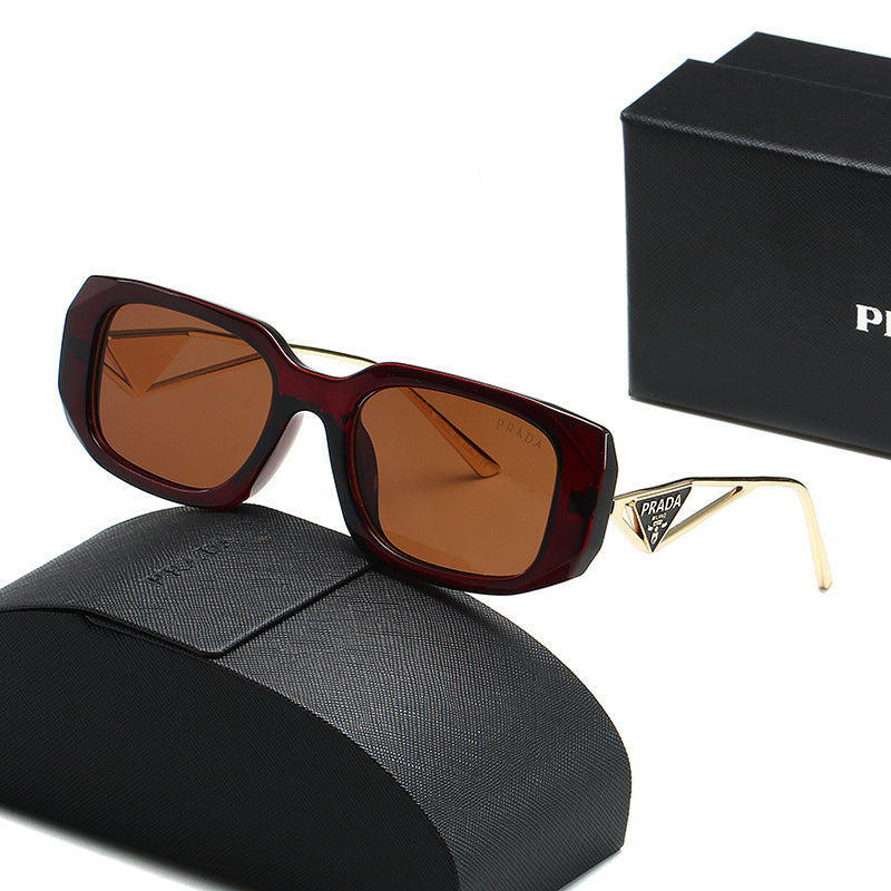 PEM04 Designers Men Classic Brand Retro women Sunglasses  Eyewear Metal Frame Sun Glasses Woman glass lenses aviator sunglasses With box