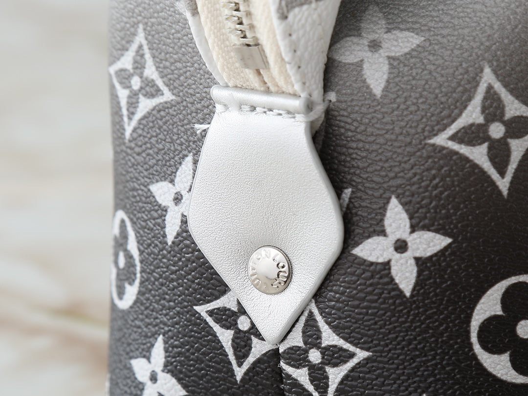 LEM280 Designer Bag Makeup Bag Luxury Cosmetic bag High Quality Women's Handbag Purse Cowhide travel Storage Bag Toiletry Bag Mini Brown vanity bag designer cosmetic bag 27 x 18 x 9cm