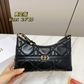 DEM359 New arrive fashion black white ceramel pink color bag for woman beautiful gift to choose size 24×10cm
