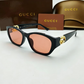 GEM216 Designer sunglasses luxury Spicy girl style sunglasses for women Sexy trend men gift glasses Beach shading UV protection polarized glasses with box