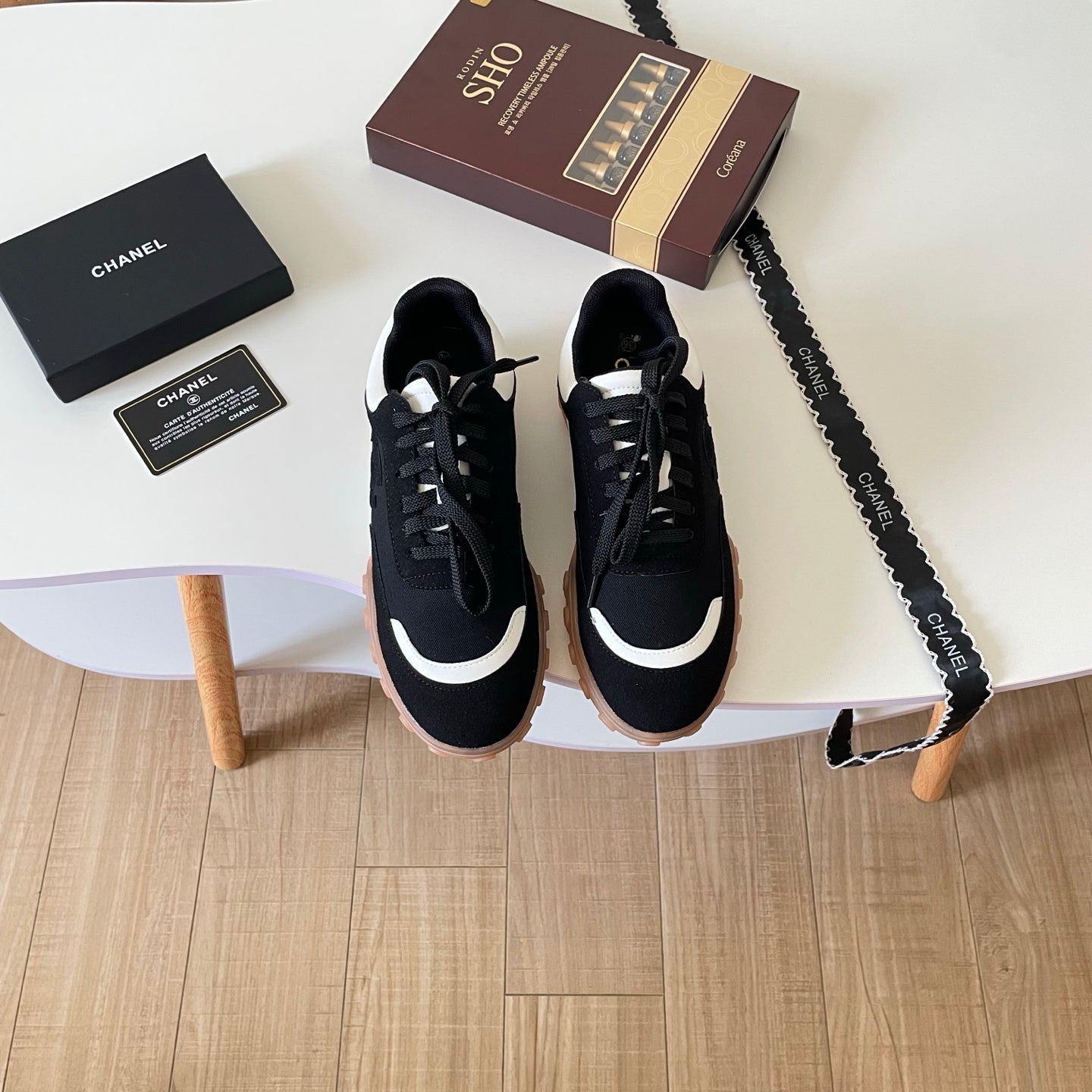 CEM259 New arrive fashion black and white color shose for woman beautiful gift to choose
