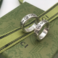 GEM211 New Classic Ring Brand Designer Titanium Steel Ring Gold Ring Women Mens Ring Love Promise Jewelry