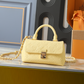 LEM509  New arrive fashion yellow lvory bag for woman beautiful gift to choose gift size to choose 21.0 x 12.5 x 6.0 CM