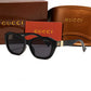 GEM164 Designer sunglasses luxury Spicy girl style sunglasses for women Sexy trend men gift glasses Beach shading UV protection polarized glasses with box
