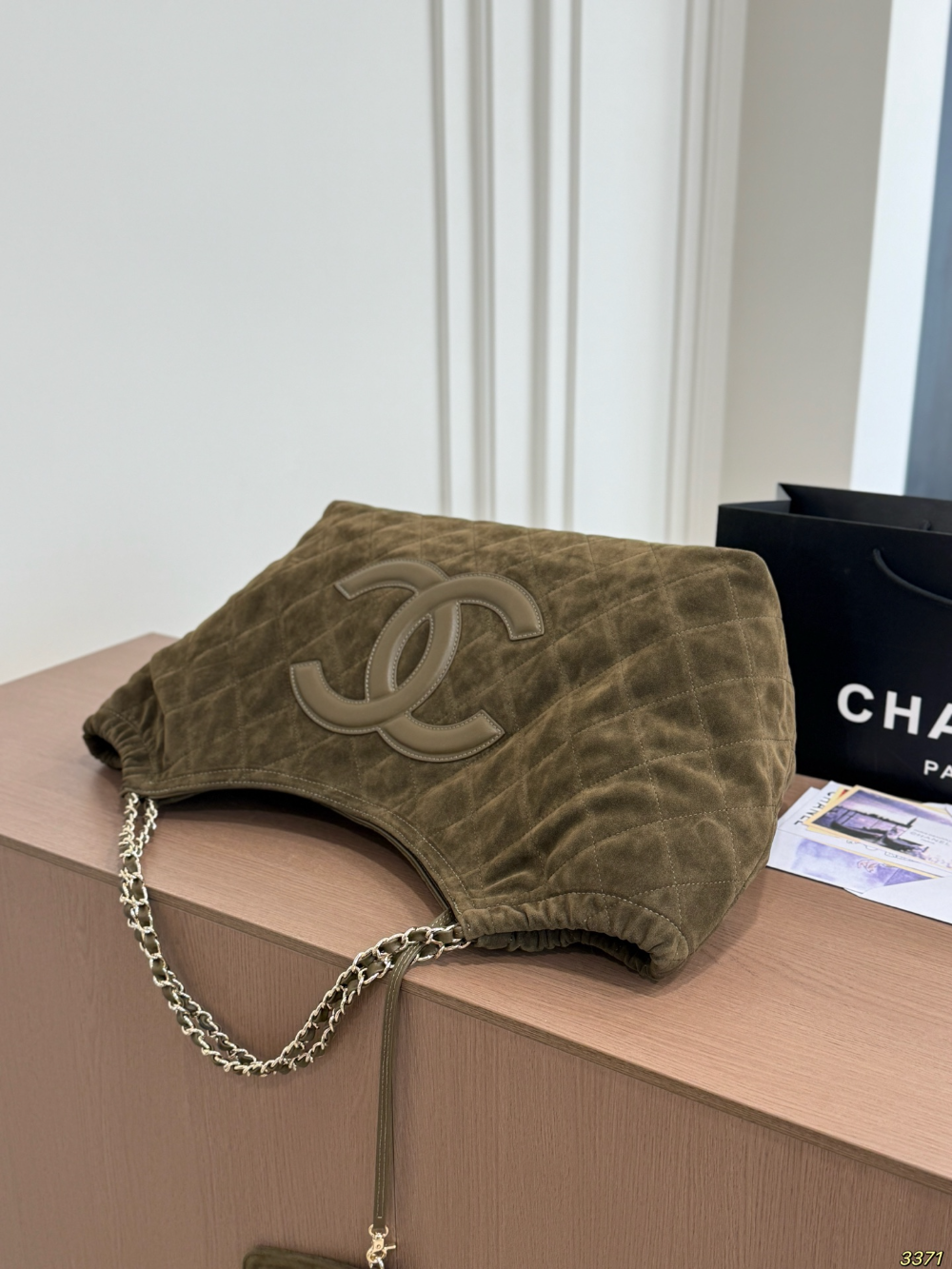 CEM354 New arrive fashion brown olive green black coffee color bag for woman beautiful gift to choose 42*27cm