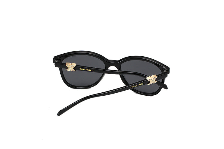 TEM38 Designers Men Classic Brand Retro women Sunglasses  Eyewear Metal Frame Sun Glasses Woman glass lenses aviator sunglasses With box