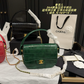 CEM302 New arrive fashion black red green bag for woman hands bag beautiful gift to choose gift 19*15cm