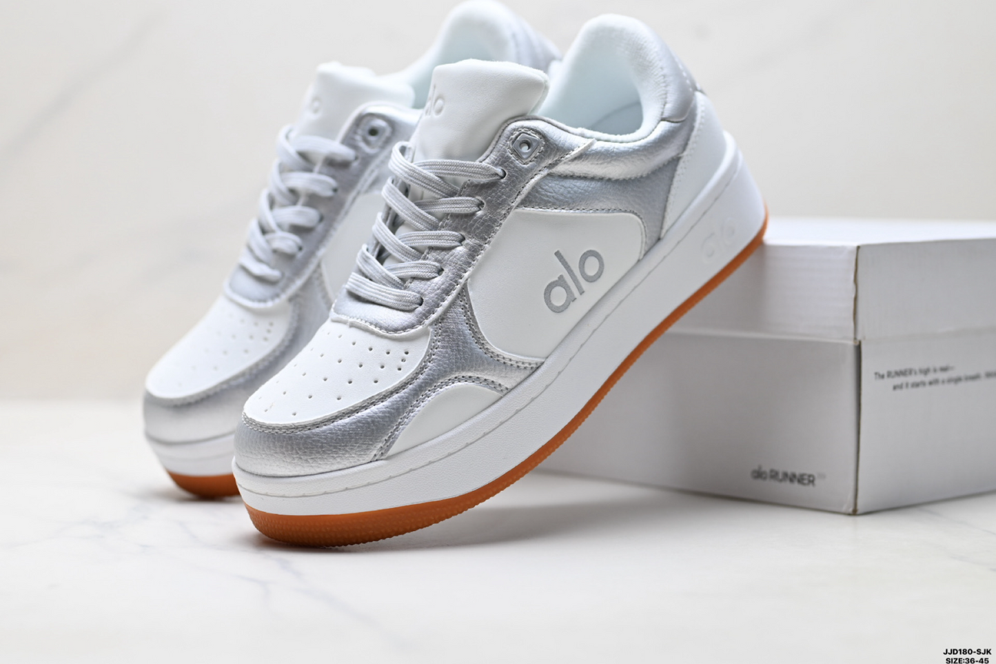 ALO02 Womens  men  Shoes Fashion Female Luxury Designer Black Silver Brown White Blue Ladies shoes size 35-42