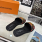 LEM535 New arrive fashion black brown blue shose for woman beautiful Slippers gift to choose