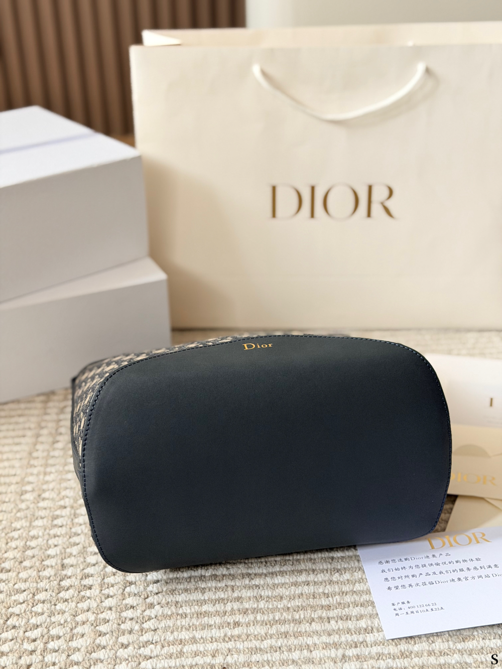 DEM353  New arrive fashion dee pblue color bag for woman beautiful gift to choose size 28cm