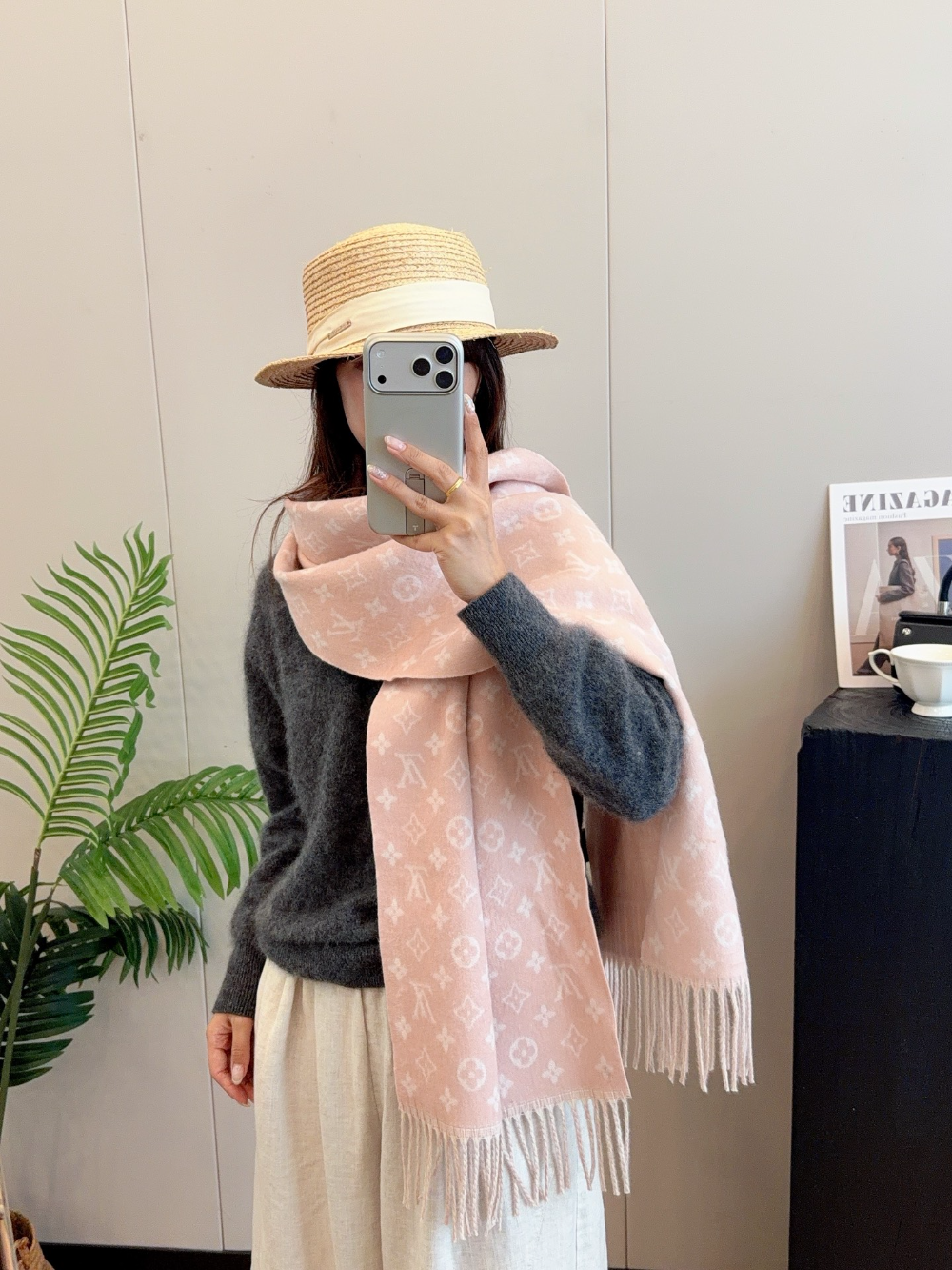 LEM526 new arrive  Hot sale black pink color fashion beautiful  scarf  for woman gift  to choose size 180*45cm
