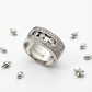 MEM22 New Classic Ring Brand Designer Titanium Steel Ring Gold Ring Women Mens Ring Love Promise Jewelry #6 #7 #8 #9