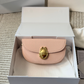 DEM349 New arrive fashion black khaki pink deepblue white grey color bag for woman beautiful gift to choose 2 size