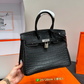 HEM133 New arrive fashion black pink white yellow olive green color bag for woman beautiful gift to choose25*20cm