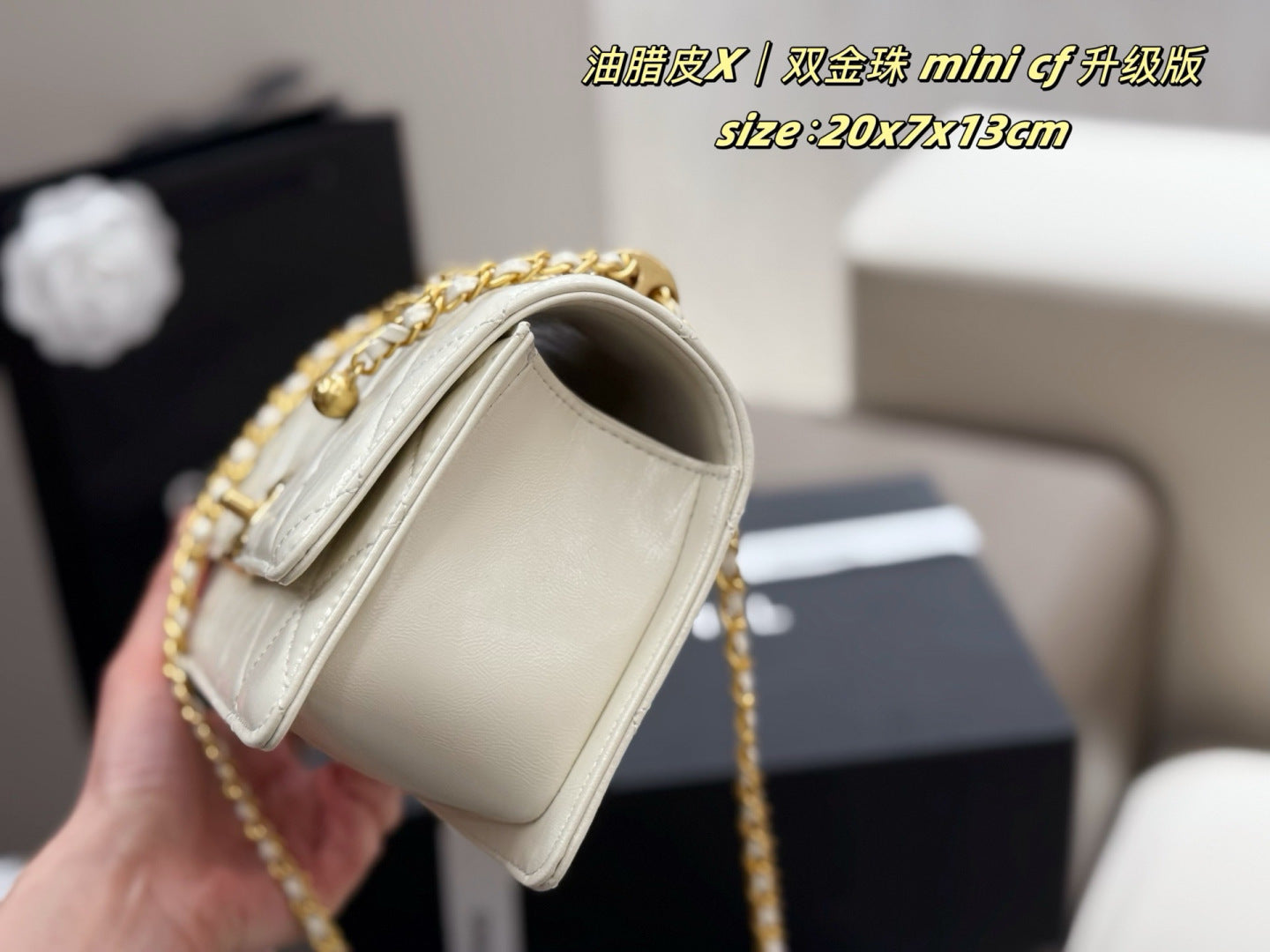 CEM242 New arrive fashion black white  red hand bag for woman beautiful gift to choose gift 20*3*17cm