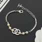 CEM493 New Arrive Fashion Hot Sale with Big Diamond Pearl Hand braceletfor Woman Jewelry To Choose Gift