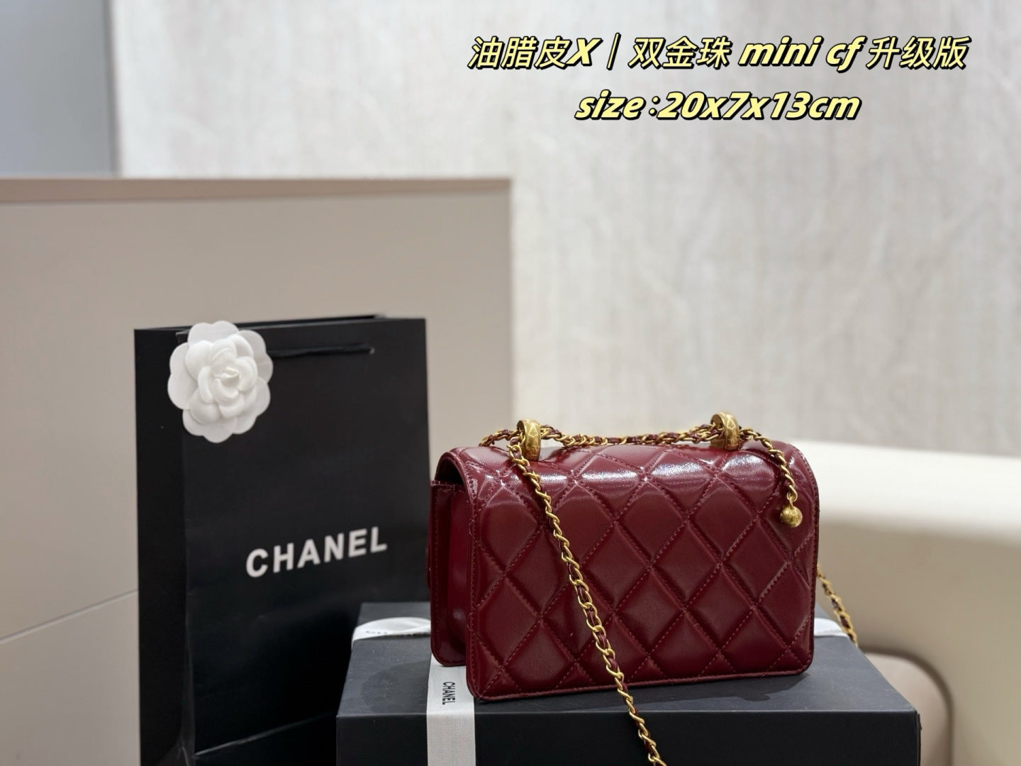 CEM242 New arrive fashion black white  red hand bag for woman beautiful gift to choose gift 20*3*17cm