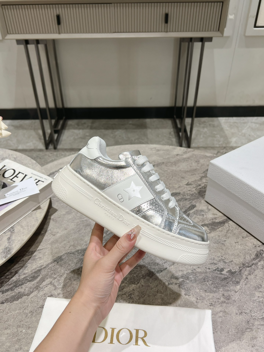 DEM322 New arrive classic fashion gold silver white khaki color shose for woman lover shose color  beautiful gift to choose
