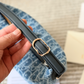 DEM354 New arrive fashion black blue color bag for woman beautiful gift to choose size 22* 15cm