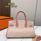 HEM120 New arrive fashion black white pink Ivory red brown Tan bag for woman hands bag beautiful gift to choose gift 32*19cm