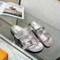 LEM401 Designer women Slippers, sandals shoes for women  high quality size 35 to 42