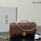 CEM275 The new fashionable diamond-patterned chain bag for ladies is highly fashionable and versatile It is an exquisite gift and an excellent choice for giving as a present 21x12cm