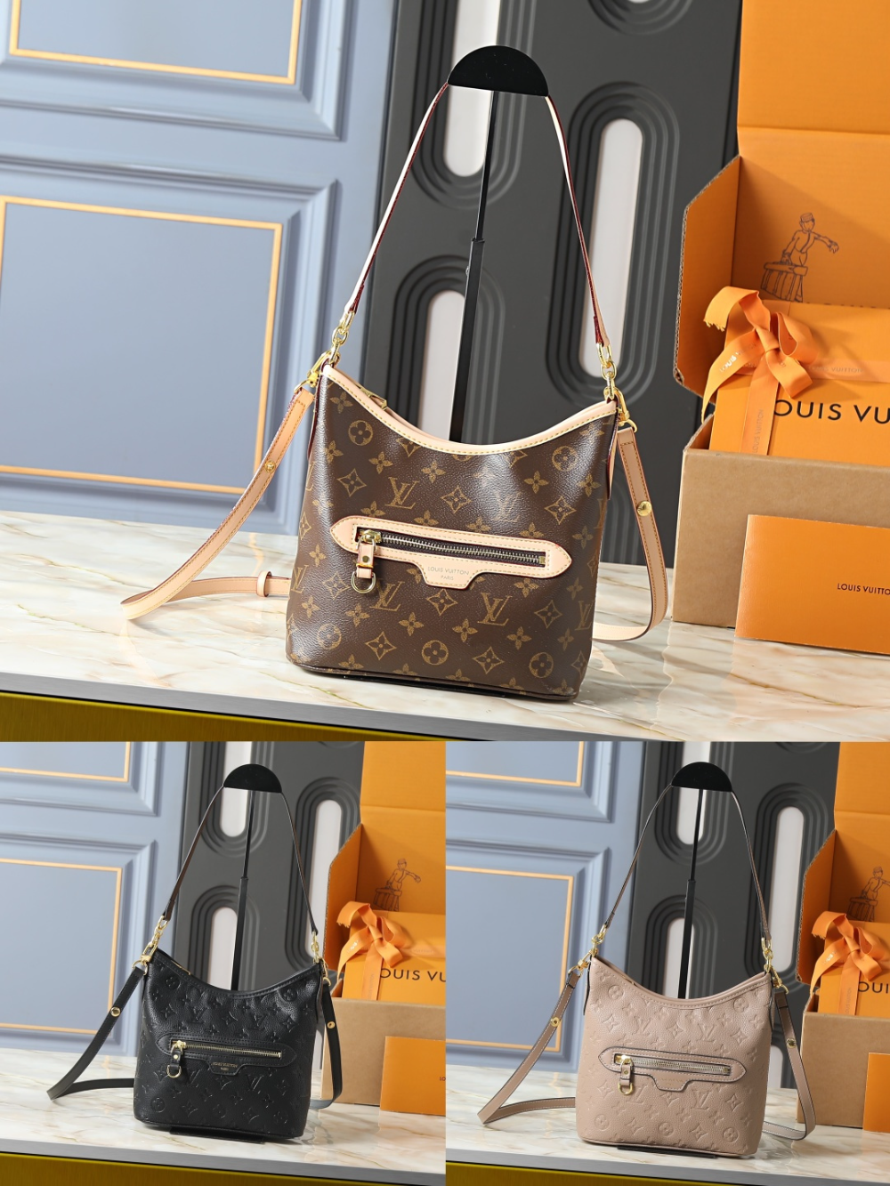 LEM412  New arrive fashion bag for woman Denim fabric handbag beautiful gift to choose gift 25*22*10cm