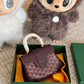 GOEM13 New arrive fashion brown deep blue green white red black grey orange color bag for woman beautiful gift to choose 30*38cm