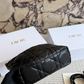 DEM362 New arrive fashion black white light blue khaki pink red color bag for woman beautiful gift to choose size  22*17cm