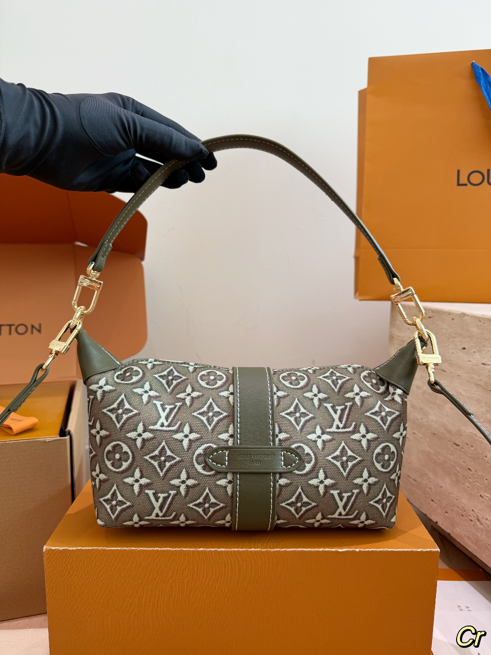 LEM593 New arrive fashion army green color bag for woman beautiful gift to choose