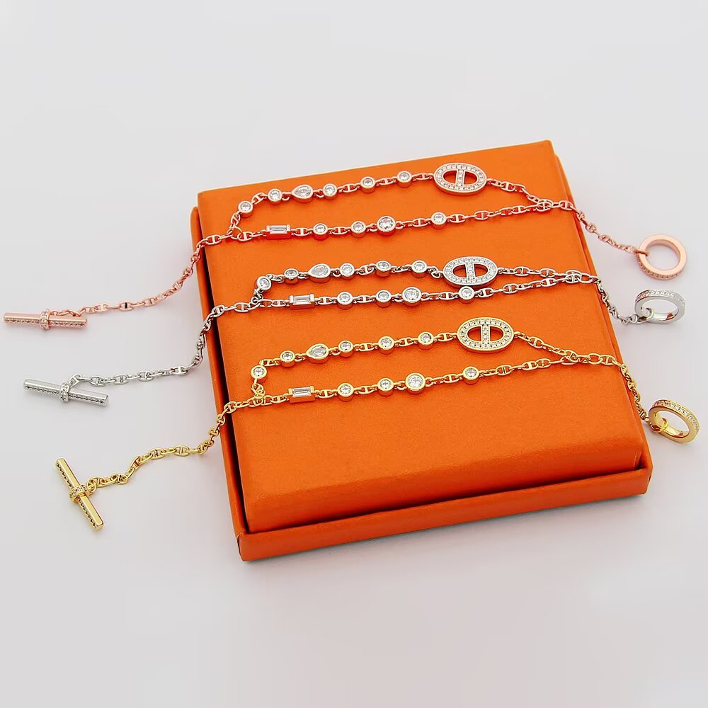 HEM117 Designer Women Bracelets Fashion Jewelry Personalized For Female gift 18.5cm