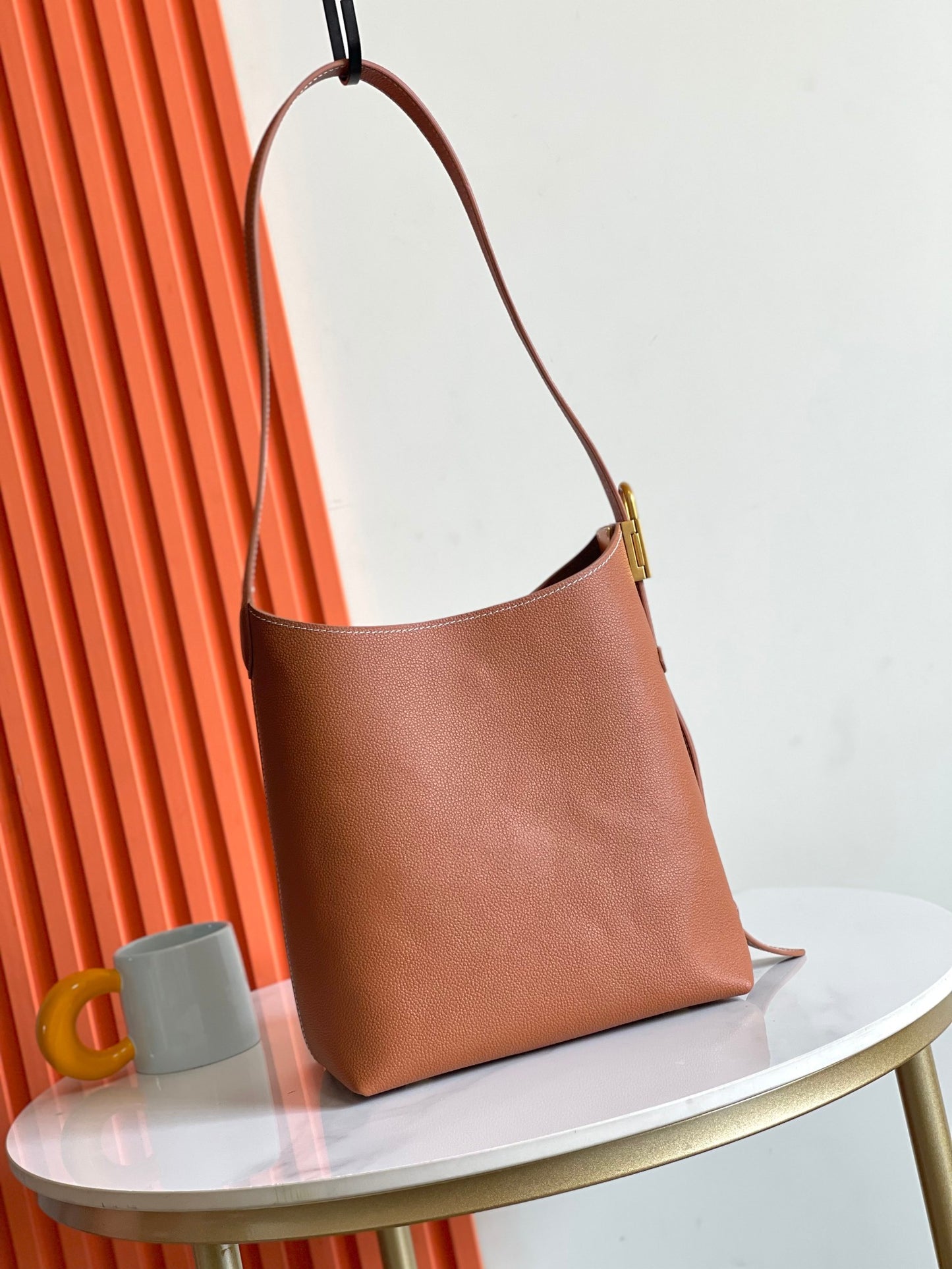 LEM346 Original Epsom Head  top quality bag New Genuine Leather Women's Crossbody Stewardess