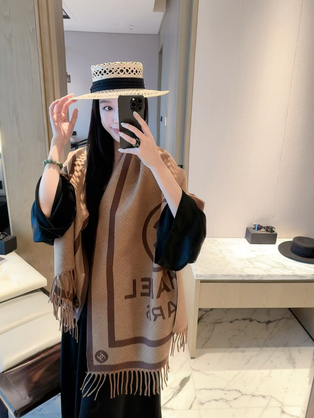 CEM388 new arrive  Hot sale grey brown  pink color fashion beautiful  scarf  for woman gift  to choose