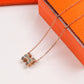 HEM77 Hot sale new arrive fashion 3D Necklace for woman jewelry gift to  about 45cm long