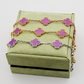 VAEM22 New trendy four-leaf collar chain bracelet personalized luxury high-end accessory available as a gift option