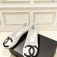 CEM364 Designer women's shoes women's flat shoes black red white khaki colors high quality sizes 34 to 42