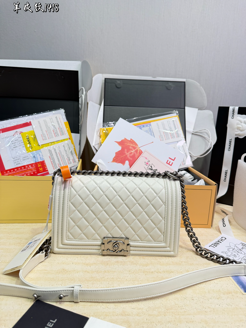 CEM292 New arrive fashion black white pink bag for woman hands bag beautiful gift to choose gift 25*15cm