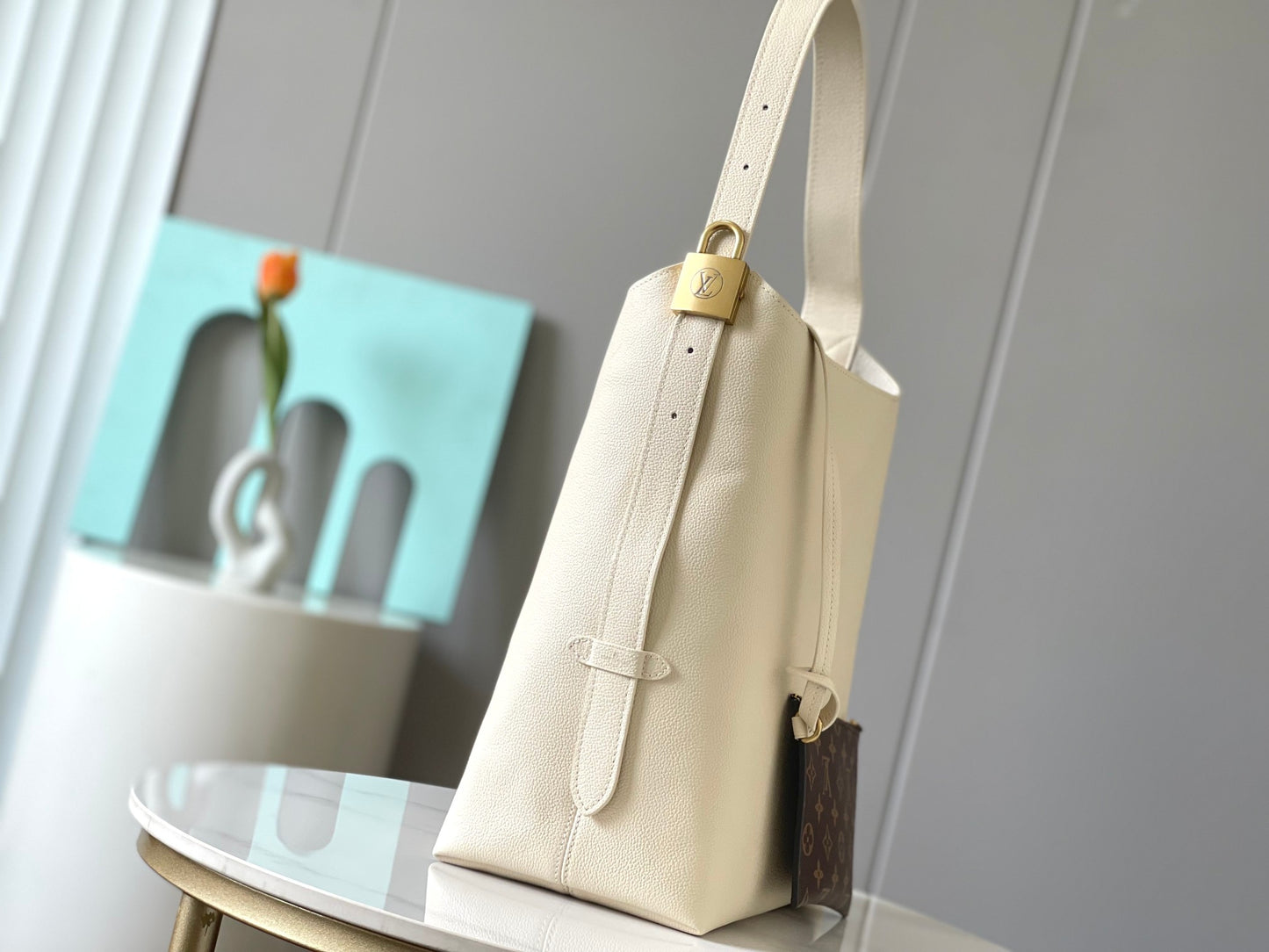 LEM346 Original Epsom Head  top quality bag New Genuine Leather Women's Crossbody Stewardess