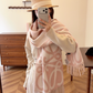 LOEM03 new arrive  Hot sale pink black color fashion beautiful  scarf  for woman gift  to choose size 180*45cm