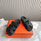 HEM100 Designer women Slippers, sandals shoes for women  high quality size 35 to 42