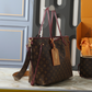 LEM489 New arrive fashion  brown bag for woman hands bag beautiful gift to choose gift 31 x 28 x 14cm