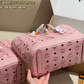 MCM03 New arrive fashion pink bag for woman hands bag beautiful gift to choose gift 29.5*13.5*25.5cm/34*16*30cm