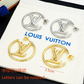 LEM390 New Arrive Fashion Gold Color Can Be Rotated Earring  for Woman Jewelry Beautiful Jewelry To Choose Gift No with Box